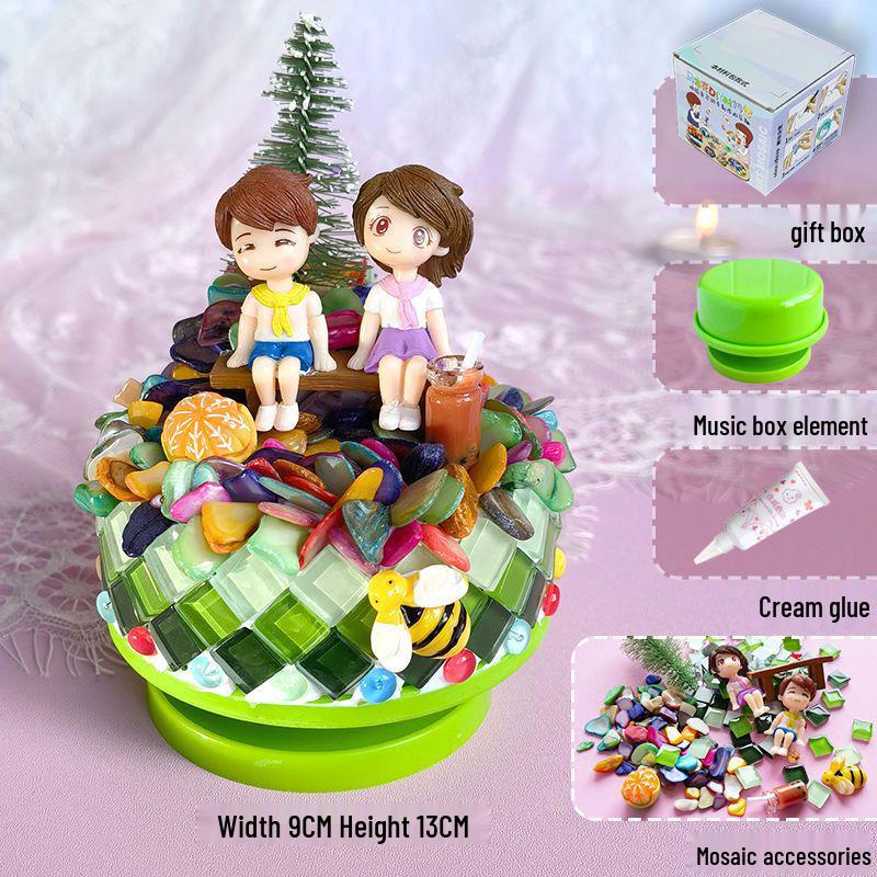 Karuzela Kryształowa Kula Pozytywka Ozdoba - Idealny Prezent Urodzinowy