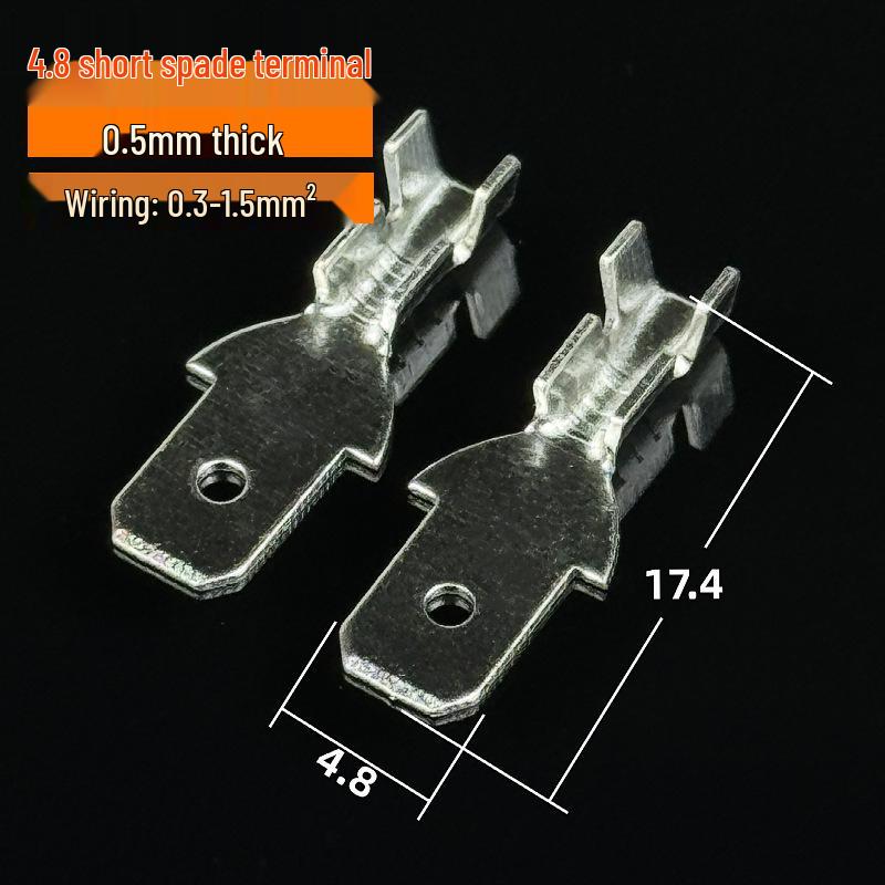 2.2/2.8/4.8/6.3 Spade Terminal Female & Male Wiring Connector Sheath