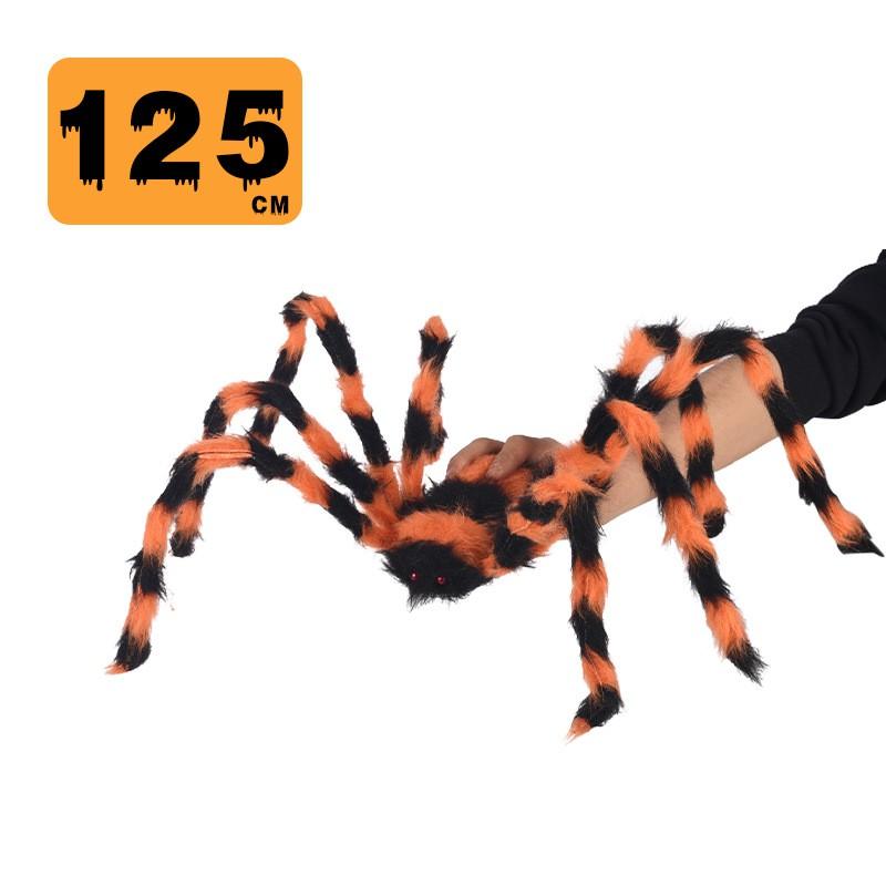 Halloween Decorative Spider Prop 90cm 125cm 200cm Plastic Scary Party Decoration Haunted House Bar Event