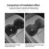 High-quality car cup holder mat suitable for Xpeng MONA M03 silicone cup coaster center console cup holder protective frame