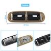 LHD RHD Car Front Dashboard Left Right Center Air Vent Grille AC Vent Oulet Cover Panel For Porsche Cayenne 955 9PA 2003-2009