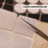 180/18Pcs Felt Pad Sticker Self Adhesive Desk Chair Sofa Legs Pads Square Round Bottom Furniture Table Legs Anti Scratch Cover