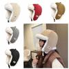 Thickened Ear Protective Hat Windproof Women Hat Retro Winter Pilot Hat  Ladies