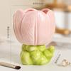 Ceramic Tulip Flower Vase Desktop Decoration Cute Flower Vase Arrangement forried Flower Living Room Decor Home Table Decor Gift