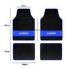 Custom Text  Car Floor Mats Universal Automotive Car Mat Full Set Of 4 Front And Rear Car Carpet  Auto Interior Accessories