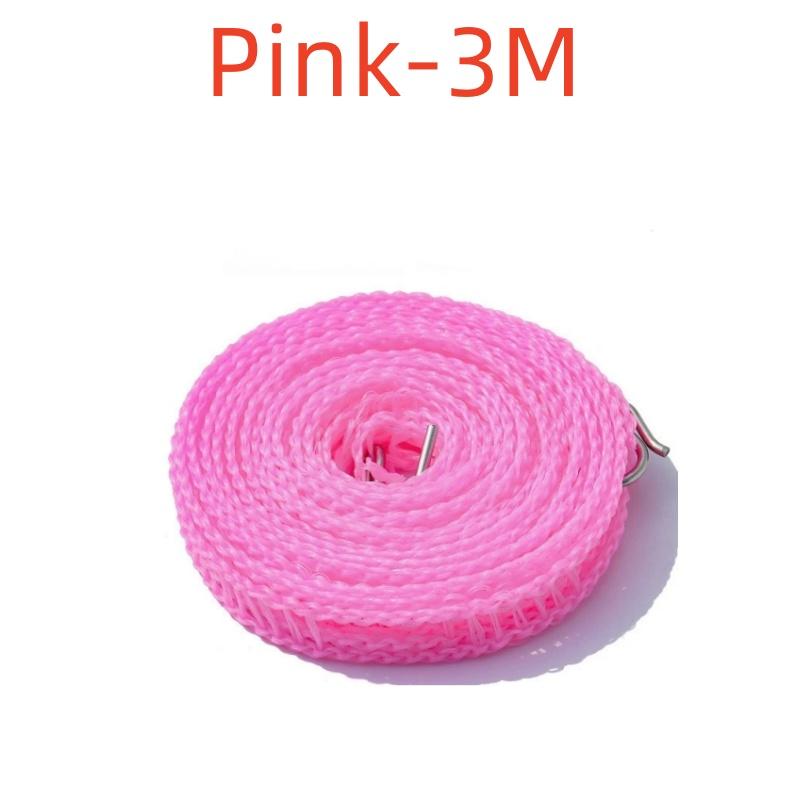 

Outdoor Clothesline Nylon Non-Slip Laundry Line Rope Travel Business Windproof Clothes Cord 3/5/10 Meter Long