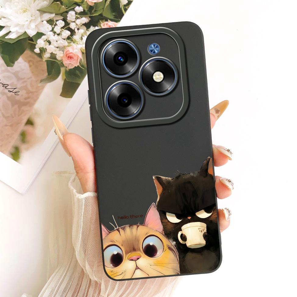 Casing For ITEL S23 Plus Cover Fashion Cartoon Cute Funny Painted Silicone Funda For ITEL S23+ S681LN Phone Case