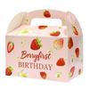 10 Stück Papier Geschenkkarton Leere Box Verpackungsfall Cartoon Handgriff Geschenkboxen Babyparty