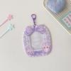 Keychain Pendant ID Photo Photocard Frame Idol Card Display Protector  Student Friends