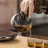 Borosilicate Glass Tea Maker with Handle