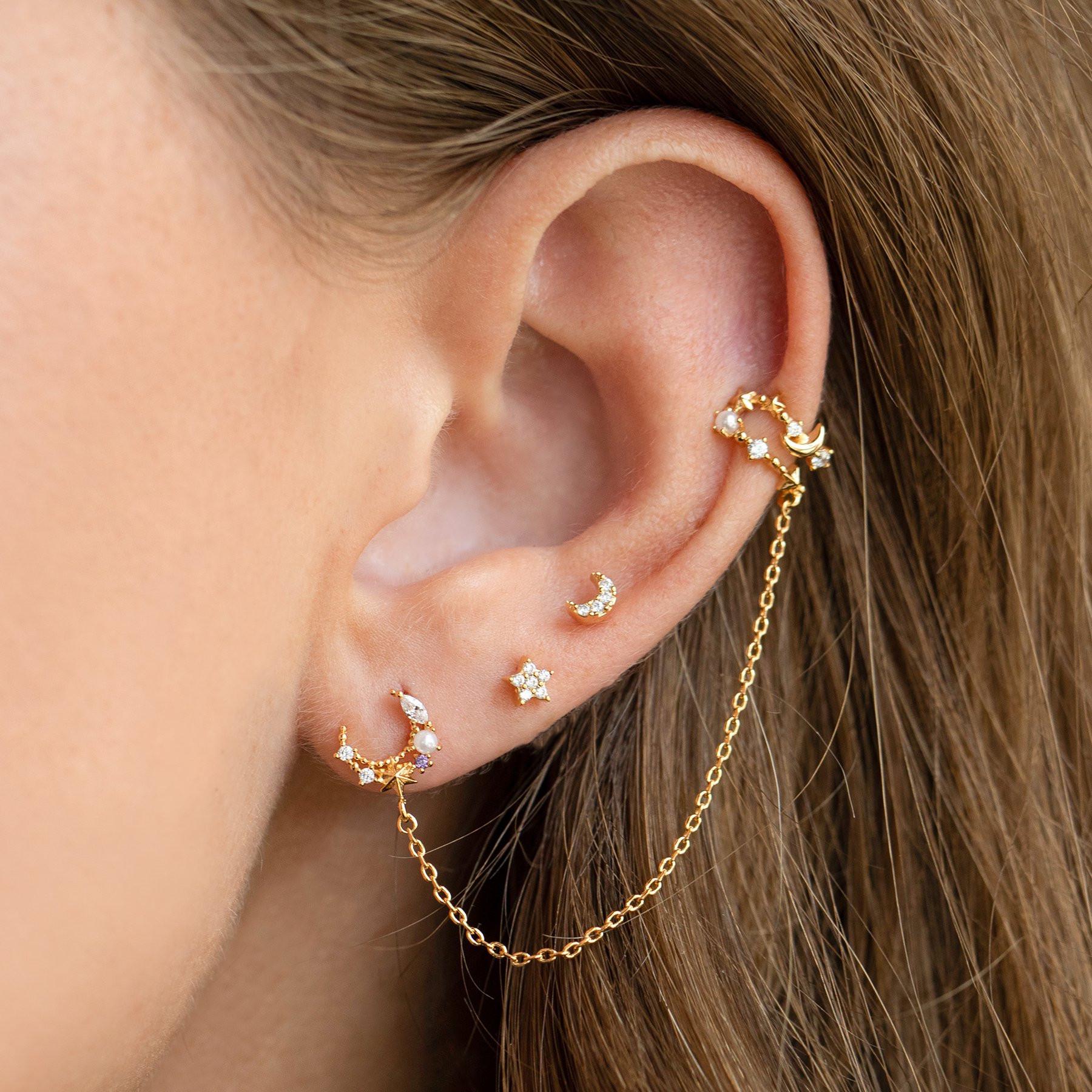 

Trendy Light Luxury Zircon Pearl Earrings Set - 925 Silver Needle for Women