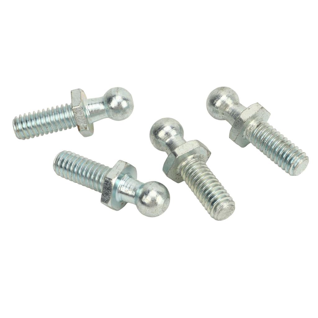 4Pcs 10mm Studs 5Celsius16‑18 Thread High Hardness Rugged Stable Studs Washers Kit for Tool Boxes RVs Cars