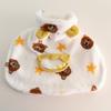 Winter Autumn Pet Hooded Blanket Cloak Indoor Fleece Dog Sleeping Cape Puppy Poncho Coat French Bull Outfit