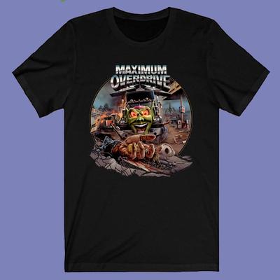 Maximum Overdrive Film Horror Classico da Uomo Nero Taglia S-3XL