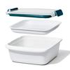 OXO Prep Go Sallad med Dressing Mikrovågsugn och Diskmaskin Lufttät Förvaring Matlåda & Behållare, 1,5L, Läckagesäker, Kopp, Säker, Behållare,