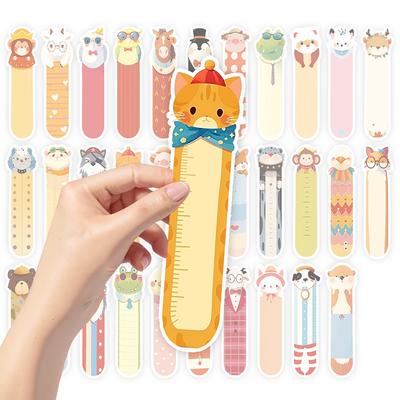 32pcs, Cartoon Animal Bookmarks, Perfect for Teachers, Readers and Book Lovers, Perfect for Gifts, Parties and Birthdays