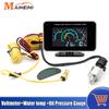 Universal Car 12V 24V 3 IN 1 LCD Digital Truck Car Oil Pressure Voltage Water Temperature Combination Table + 1/8 NPT Sensors