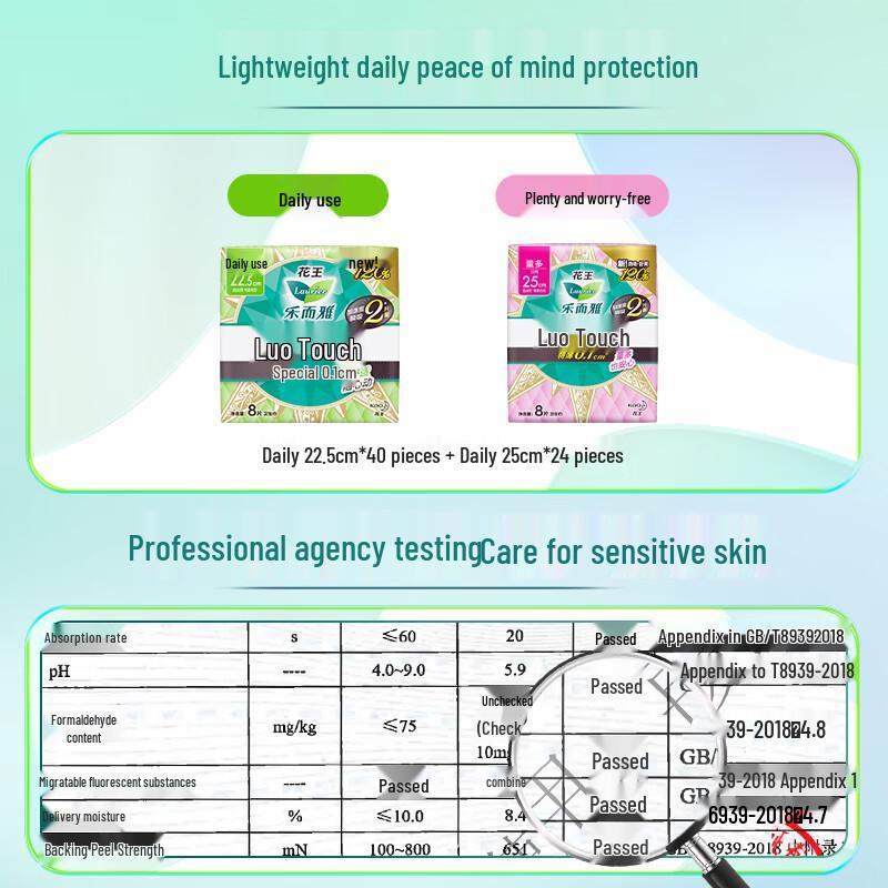 Laurier Kao Zero Sense Sanitary Pads