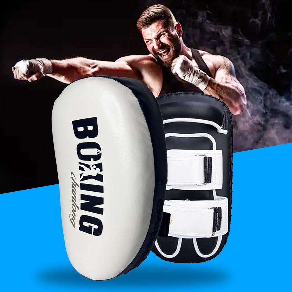 Boxing Hand Target Kick Boxing Gloves Pads Thickened Karate Training Mittens Ergonomic Punch Focus Pads for Boxing MMA Muay Thai