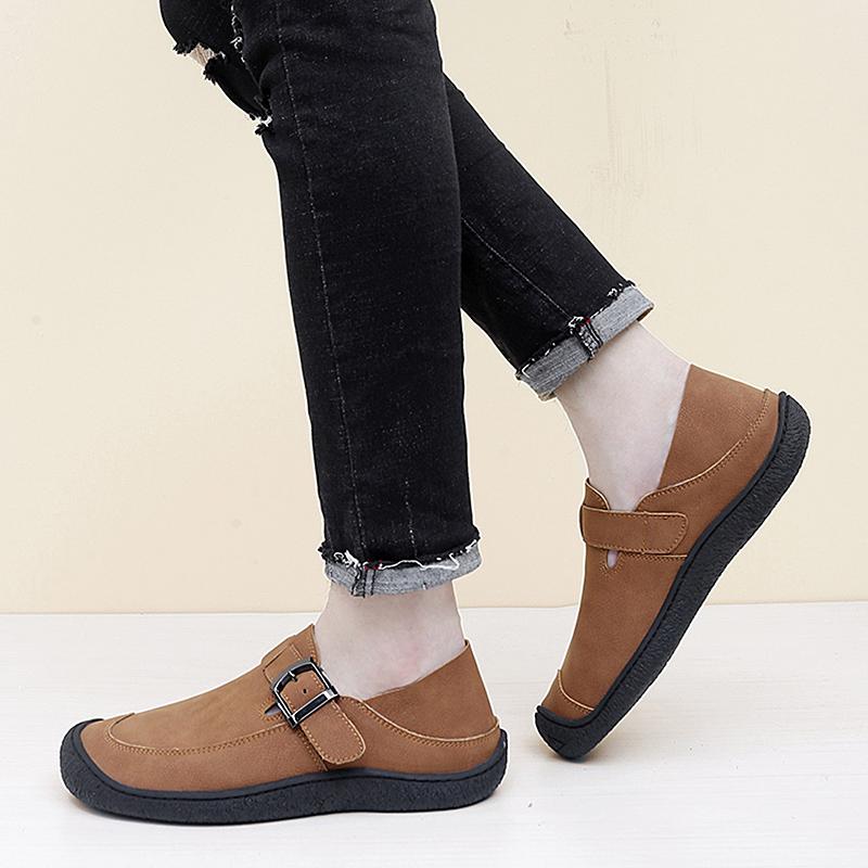 High Quality Handmade Leather Casual Men Soft Shoes Design Sneakers Man Comfortable Leather Shoes