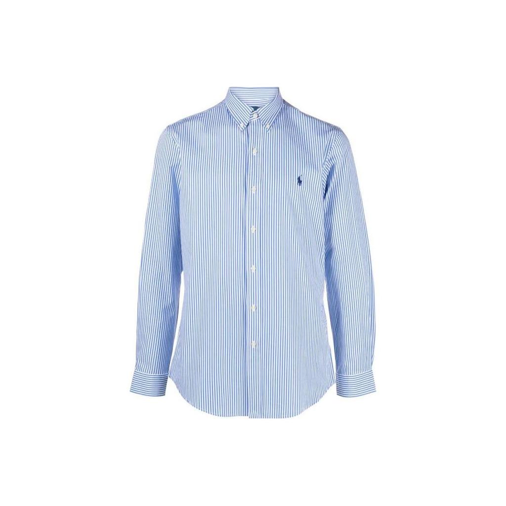 Polo Ralph Lauren All Fit Striped Stretch Poplin Shirt 710929344-001