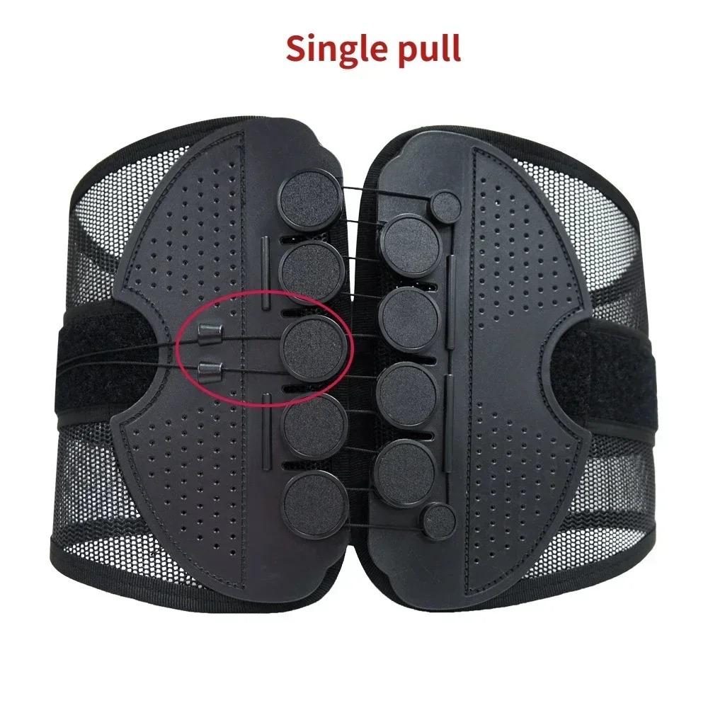 

Breathable Mesh Lumbar Support Belt Adjustable Waist Protector For Back Pain Relief Posture Corrector S