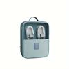 Large Capacity Travel Shoe Organizer Bag - Hanging Shoe Storage with Multiple Compartments, Heavy-Duty Polyester Hanging Organizer for Suitcase