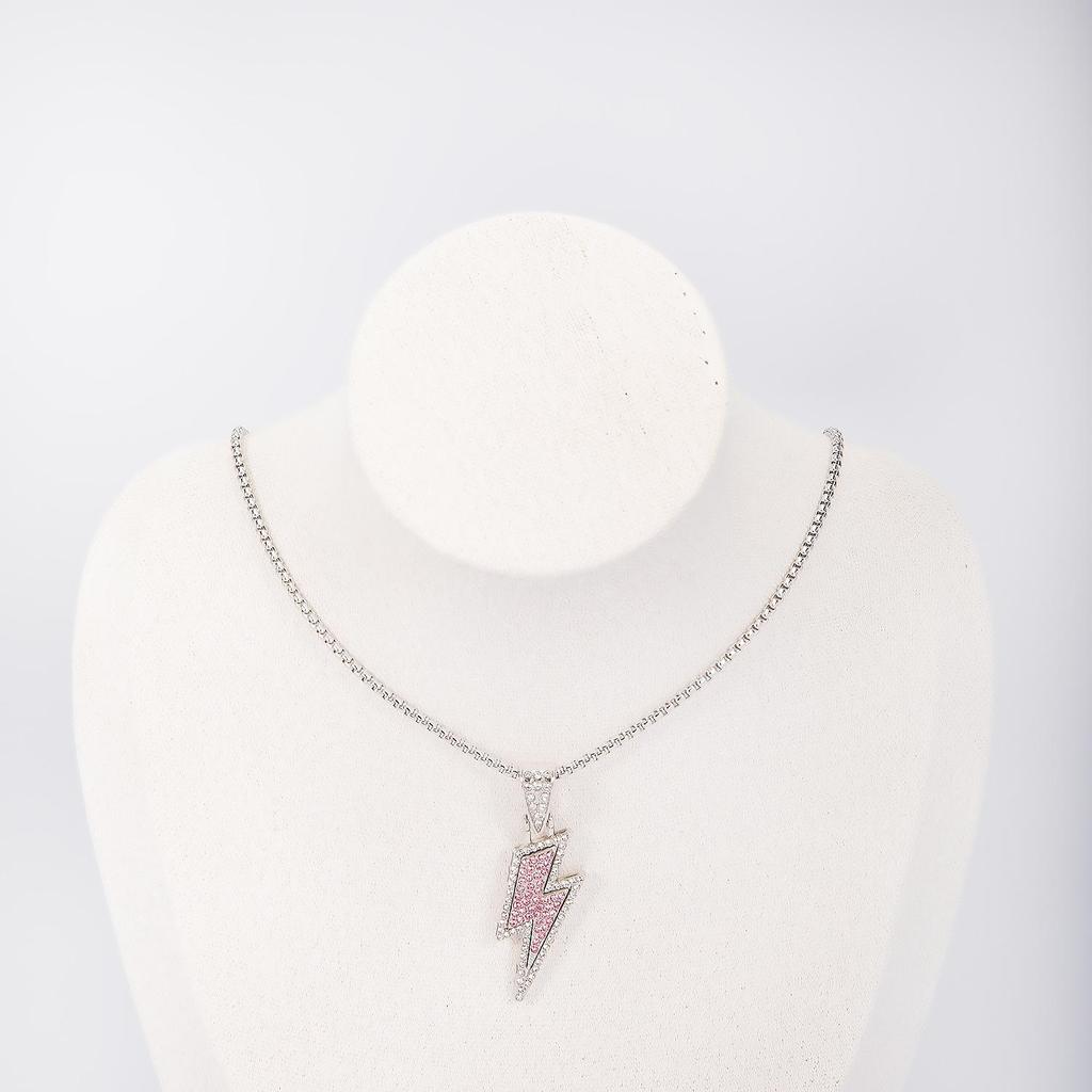DIY Necklace: 12 Alloy Pendant Styles with Square Pearls, Little Dinosaur, Rhinestone Lightning, Clavicle Chain.