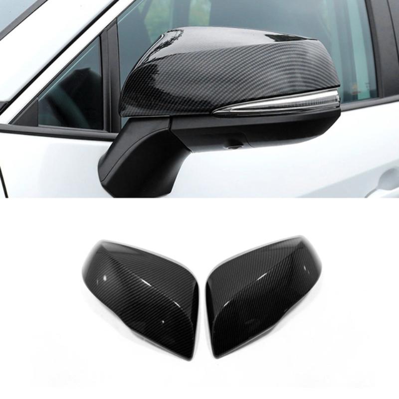 For Toyota RAV4 RAV 4 XA50  - Hybrid Car Side Rearview Mirror cover Rear View Mirror Rain Eyebrow Board Sunshade Cover