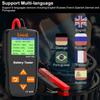 Lancol MDXT600 Car Battery Tester 12V Load Testers with Colorful LCD Screen 40-2000 CCA  Alternator Charging & Cranking System