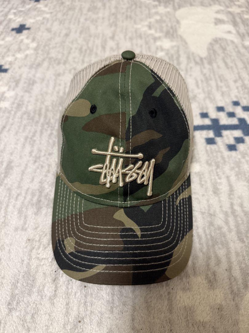 

[USED] Stussy Camouflage Trucker Cap 9TWENTY