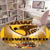 1pc Football Team (21) Print Round Carpet Chair Round Carpet Suitable for Bedroom Living Room Home Decorative Carpet