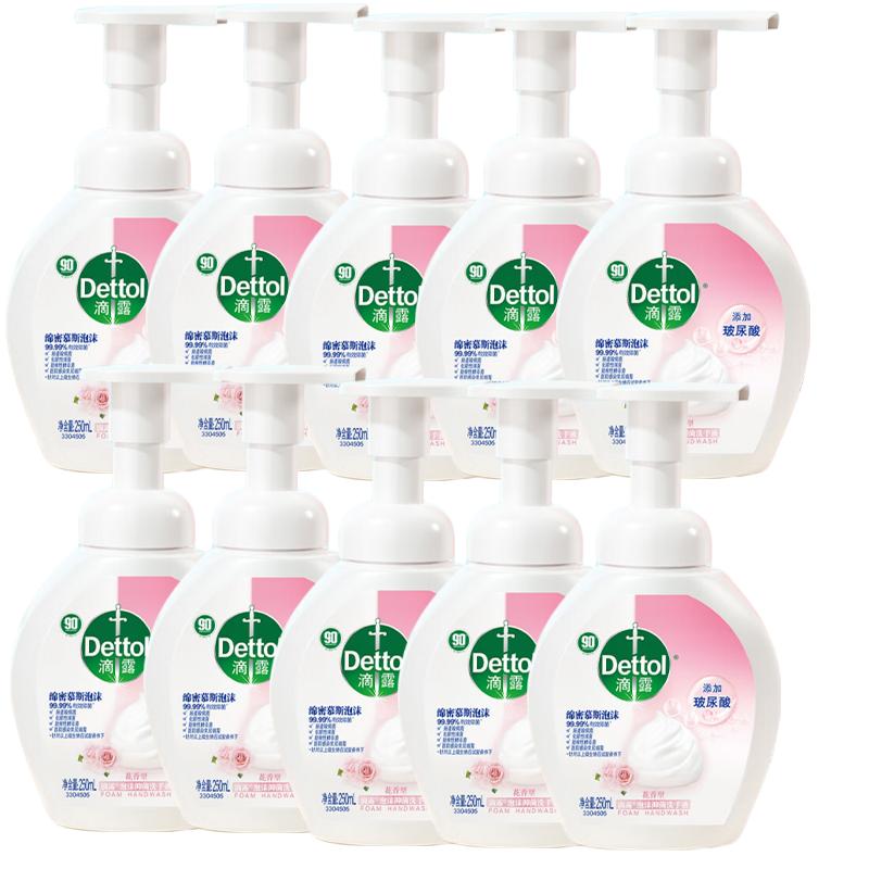 Dettol Цветочный пенящееся антибактериальное мыло для рук