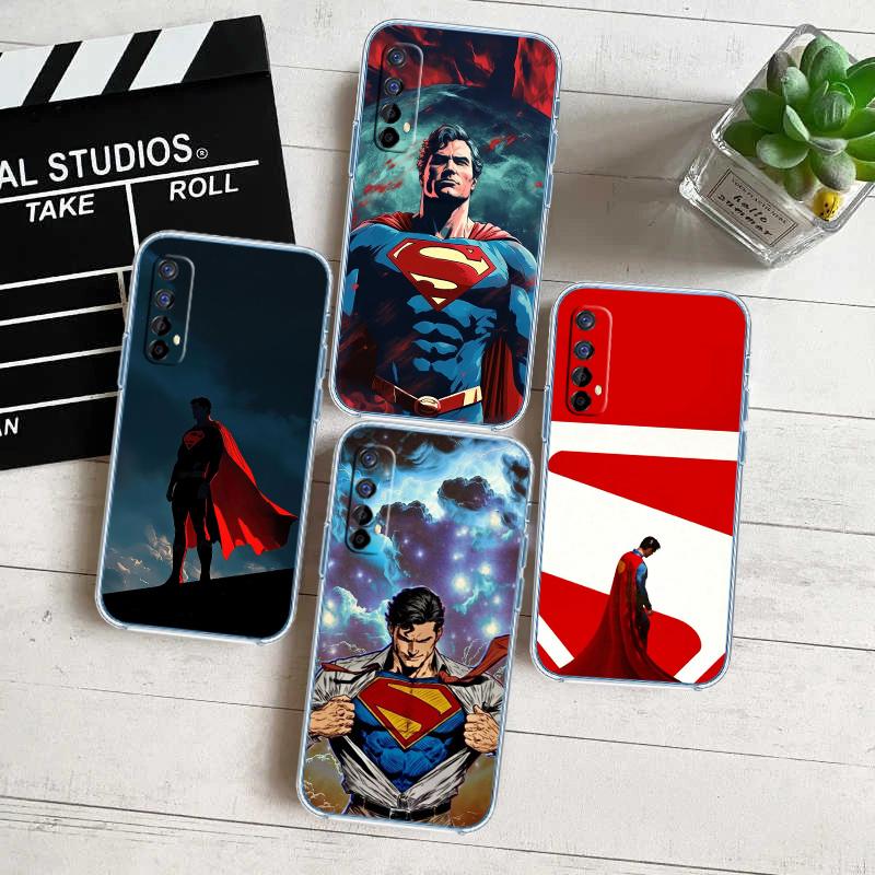 Superman Transparent Phone Case for Motorola Moto Edge 20 30 40 50 S30 Fusion Ultra Pro Neo Lite + G200 G23