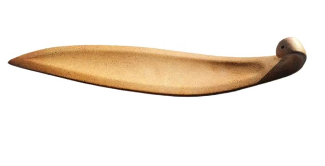 

E-Dolphin Incense Burner, 0055 (Willow Leaf Brown), Stylish Japanese-Style Incense Burner with Leaf Design, Modern Design, Aromatherapy Accessories,