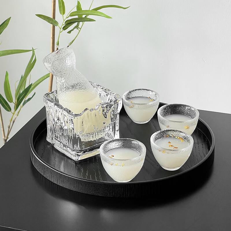 Changbaosen 7-Piece Portable Glass Tea Set