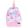COLORFUL CANDY STYLE Gym Clothes Bag for Girls, Large Drawstring Bag, Perfect for Elementary School Students, Fluffy and Cute Candy Pop Design