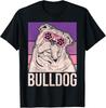 Dog Lover Owner Retro Animal Outfit Vintage English Bulldog Gift Unisex T-Shirt