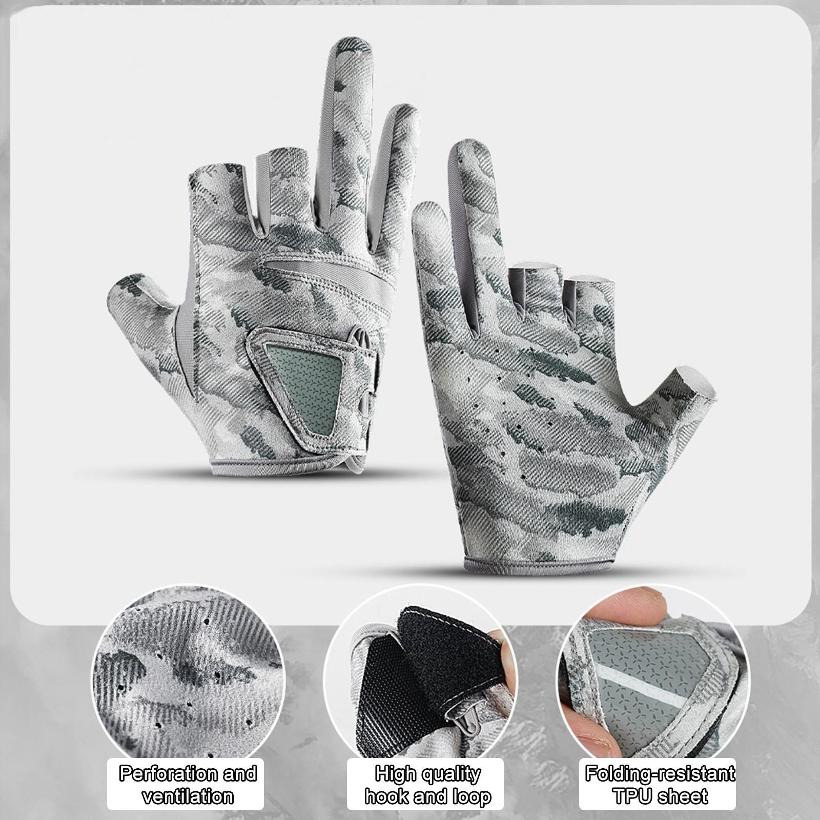 

Специальные перчатки для езды на велосипеде и рыбалки на открытом воздухе Для рыбалки с тремя без прилипания Специальное оборудование для износостойких и нескользящих L-код One Size