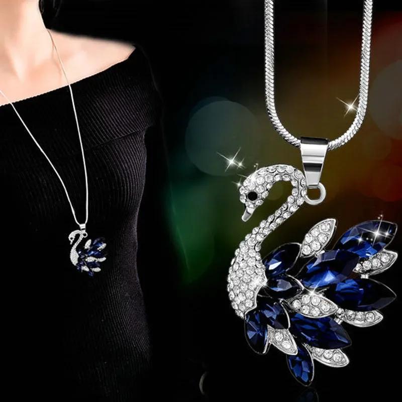 2025 New Elegant Simulated Pearl Choker for Women Silver Color Chain Long Necklaces Pendant Fashion Jewelry Accessories