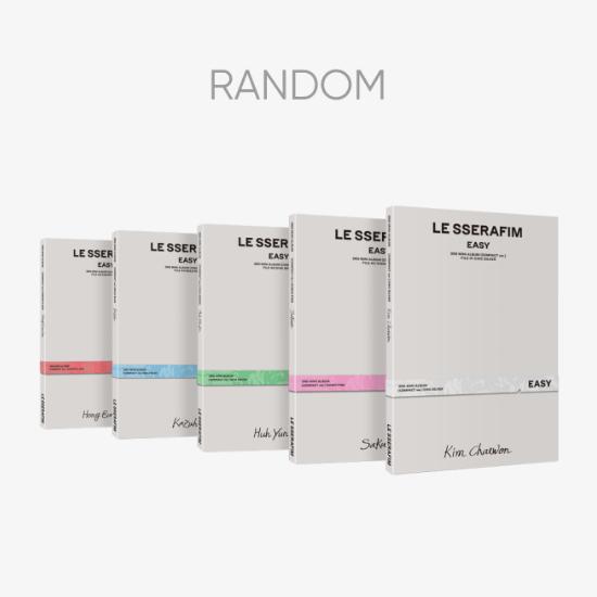

LE SSERAFIM 3-й мини-альбом EASY Compact ver. Random version 1ea