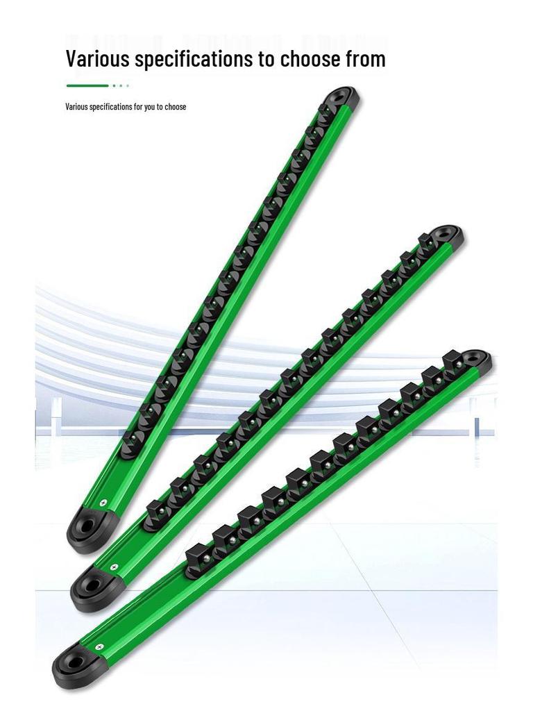 Magnetic Socket Organizer Rack: Large, Medium, Small - Fly Sockets Gadget Metal Power Strip Fixer for Hanging Storage