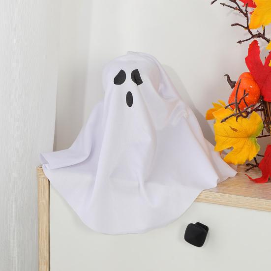 

Yousheng Halloween Ghost Decoration, работающая от батареек, белая фигурка привидения для вечеринки на Хэллоуин в помещении и на открытом воздухе, реквизит для дома с привидениями