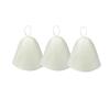 Sauna Anti Heat Sauna Hat Thicken Wool Felt Shower Cap Hair Turban Quickly Towel Drying Towel Hats Sauna Bathroom Accessories