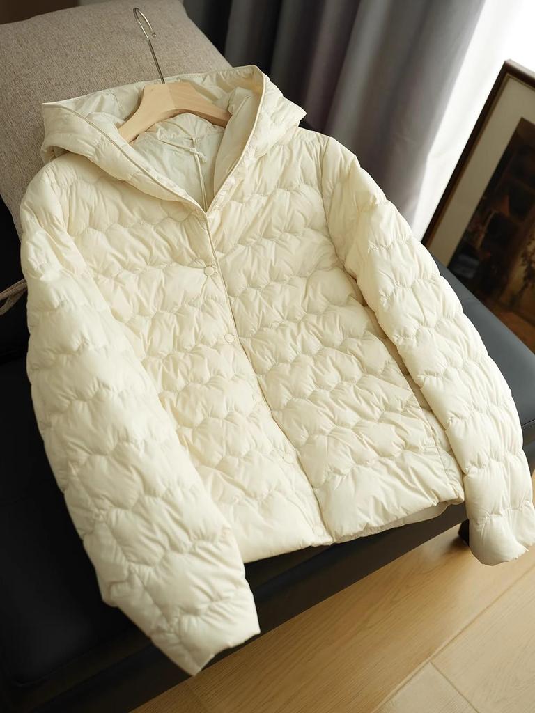 Graphene Hooded Lightweight Down Jacket