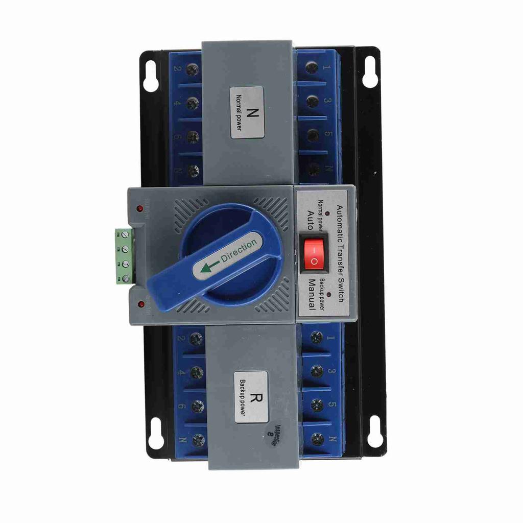 1pcs Mini 63A 4P Dual Power Automatic Transfer Switch