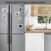 Magnetic Polaroid Picture Frame 2.5 X 3.5, Tax Mini Photo Frame for Fridge, Wallet Size Picture Frame, 10 Pack