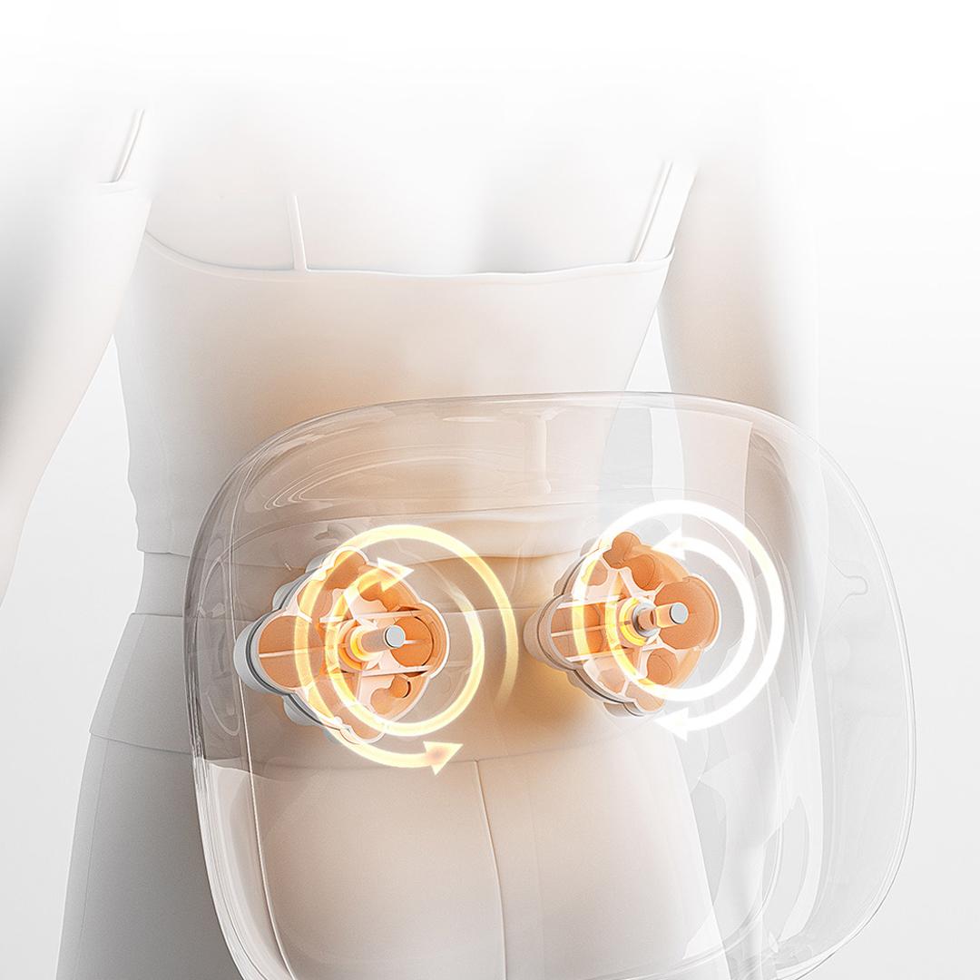 Xiaomi Mijia Smart Waist Massager Массажер для спины Массажер для плеч и шеи с горячим — фото 6