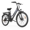 ZAZAWORK C26 Pro Urban Electric Bicycle 250W Motor 36V20Ah Battery 26 Inch Wide Tires 25KM/H Speed 120KM Range E-Bike With Two Seat