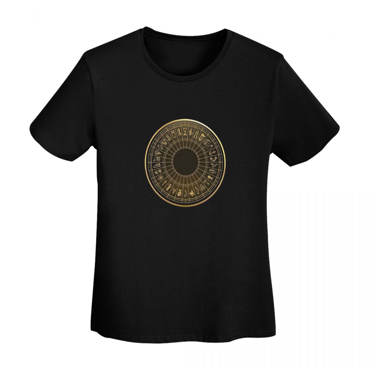 

Alethiometer Golden Symbols TShirt Women Short Sleeve T Shirts ONeck Clothing Cotton Summer Tees Streetwear 4XL